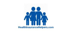 Health Insurance Helpers Logo Family of Four Holding Hands